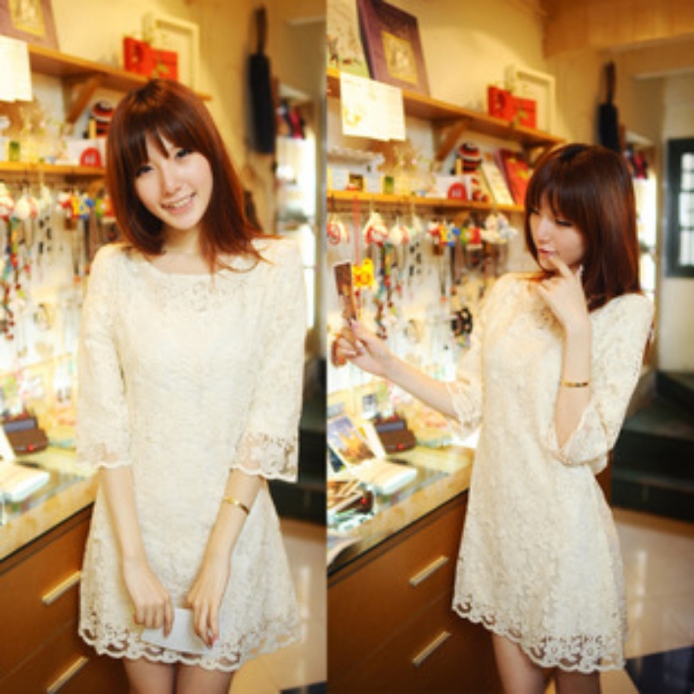 Cisie Lace Mini Dress